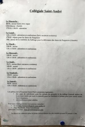 Słowo na niedzielę 27 października z Grenoble