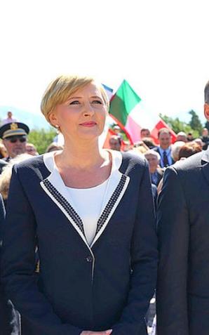 Prezydent pod Monte Cassino: 