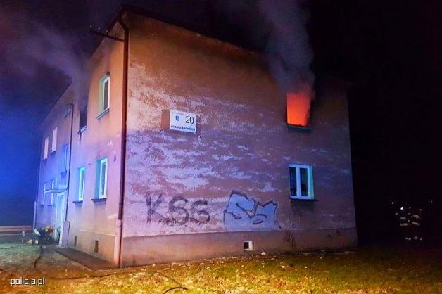 14 osób uratowanych z pożaru! 