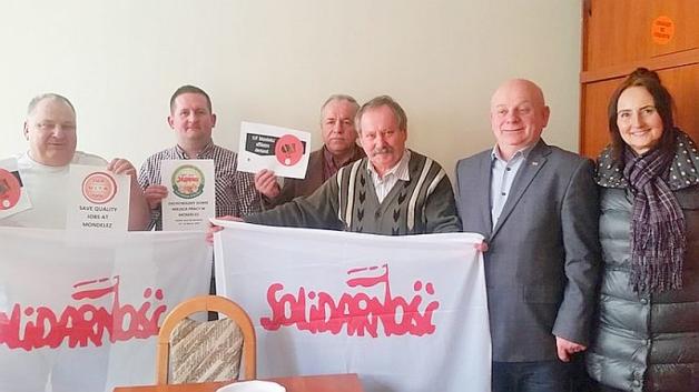 Światowa akcja solidarności z pracownikami Mondelez